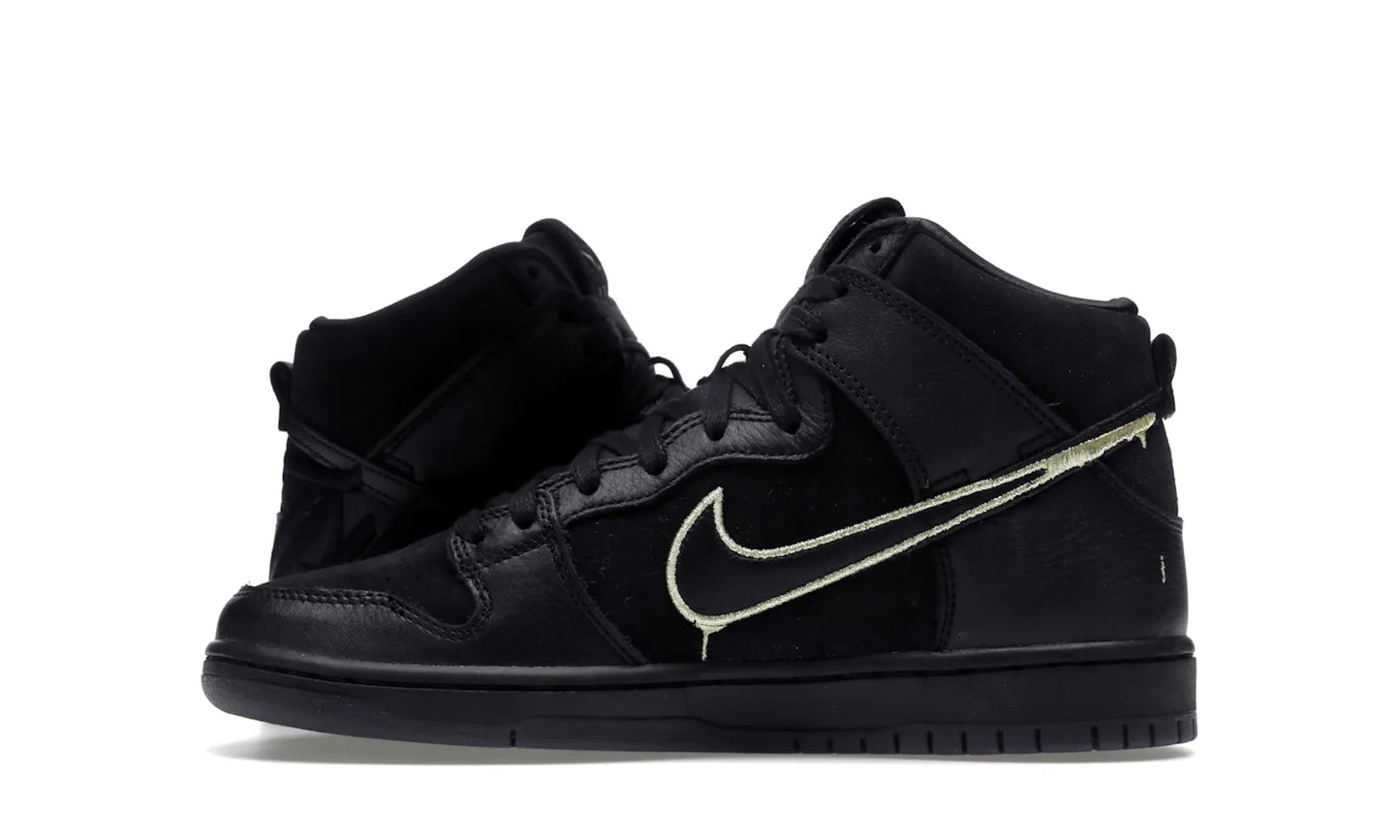 Nike SB Dunk High FAUST Black Gold