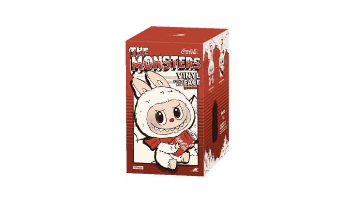Pop Mart Labubu The Monsters Coca Cola Series Vinyl Face Sealed Case