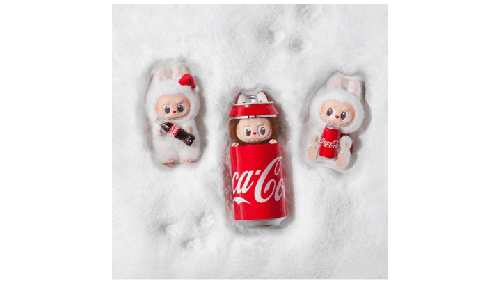 Pop Mart Labubu The Monsters Coca Cola Series Vinyl Face Sealed Case