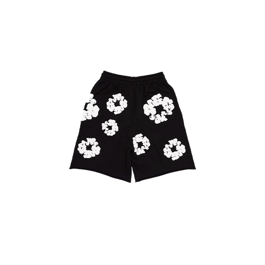 Denim Tears The Cotton Wreath Shorts Black