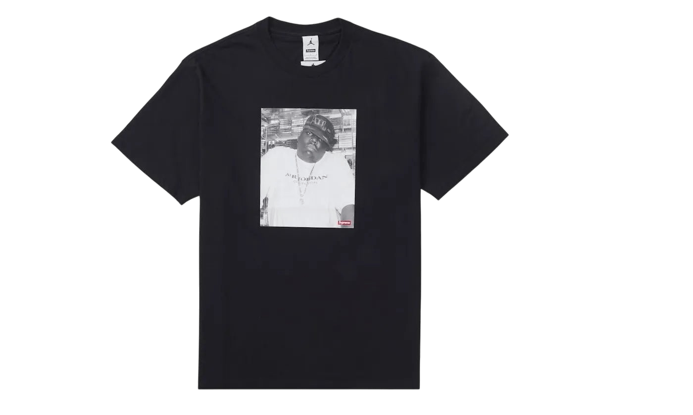 Supreme Jordan Biggie S S Top Black