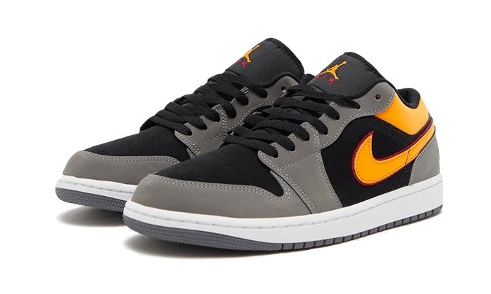 Air Jordan 1 Low Black Vivid Orange