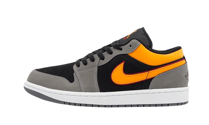 Air Jordan 1 Low Black Vivid Orange