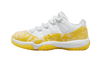 Air Jordan 11 Retro Low Yellow Snakeskin