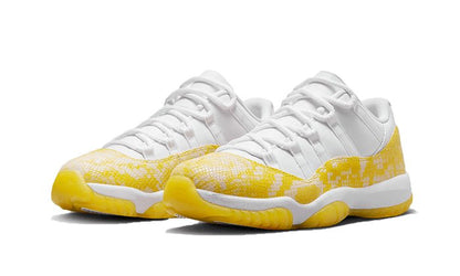 Air Jordan 11 Retro Low Yellow Snakeskin