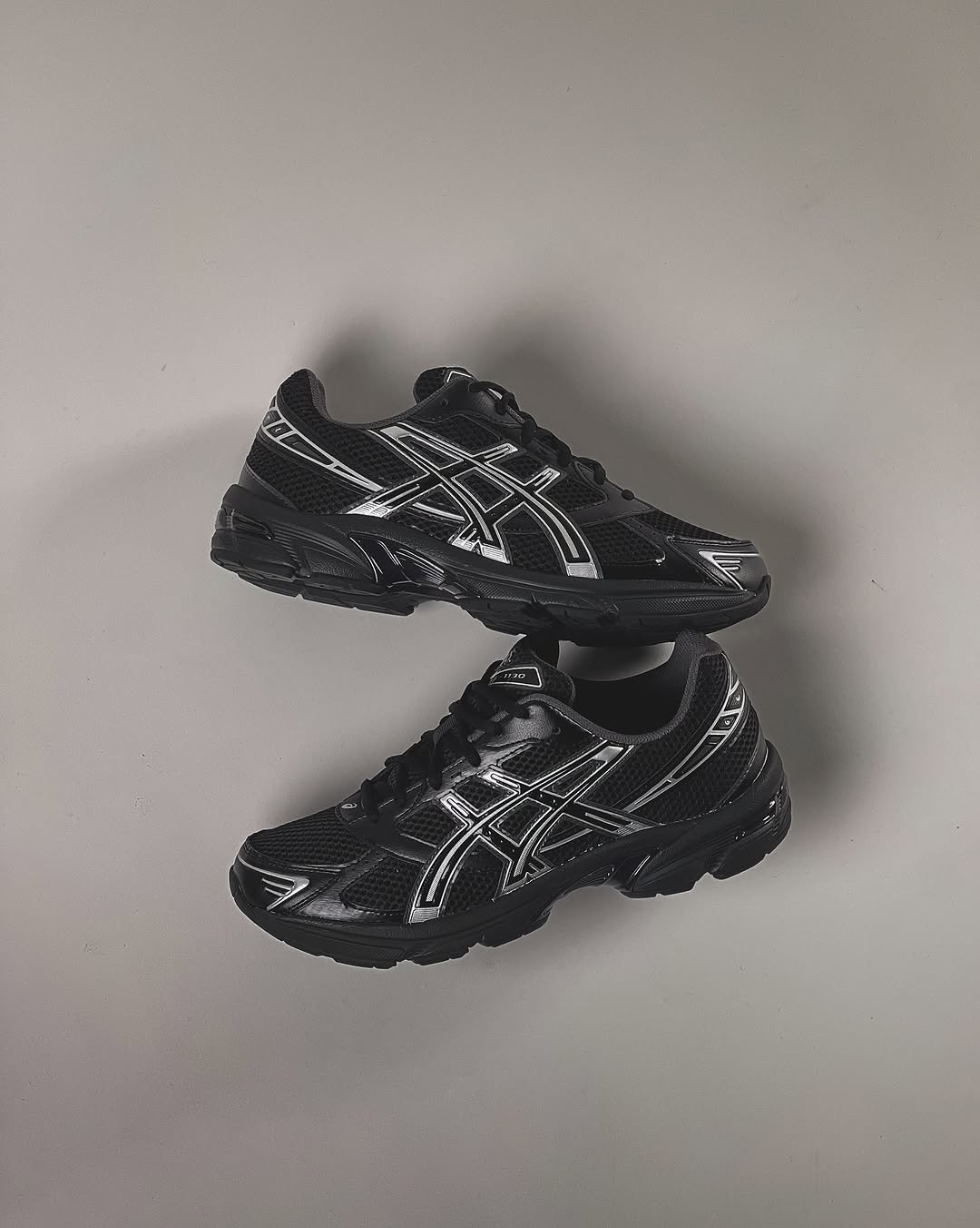 ASICS Gel-1130 Black Pure Silver