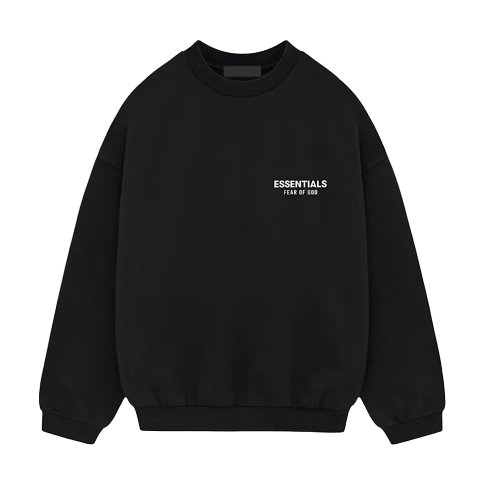 Essentials Fleece Crewneck Black
