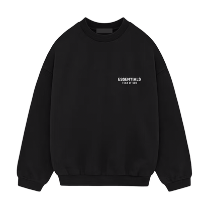 Essentials Fleece Crewneck Black