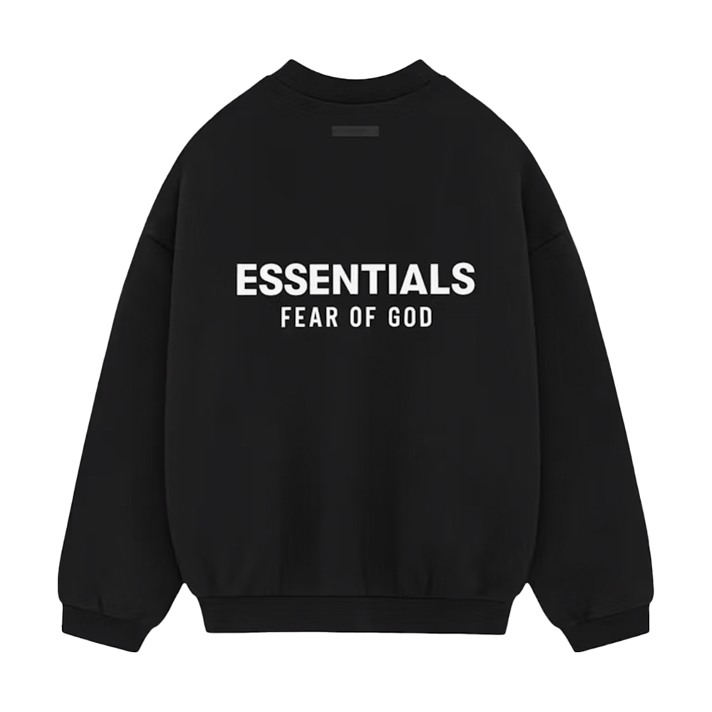 Essentials Fleece Crewneck Black