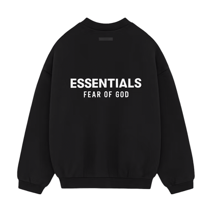Essentials Fleece Crewneck Black
