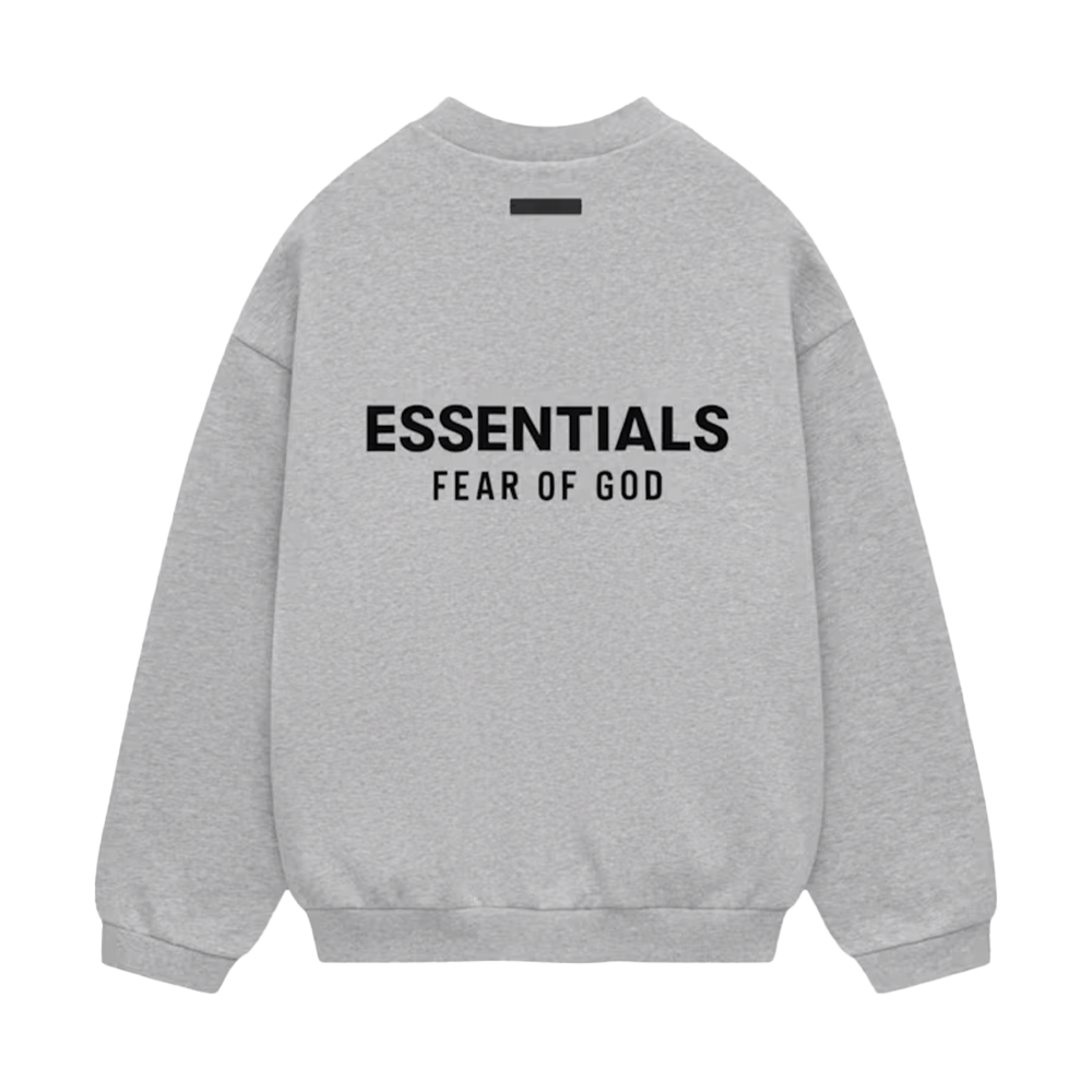 Essentials Fleece Crewneck Light Heather Gray