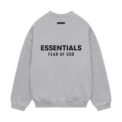Essentials Fleece Crewneck Light Heather Gray