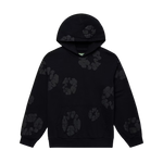 Denim Tears Cotton Wreath Hoodie Black Monochrome