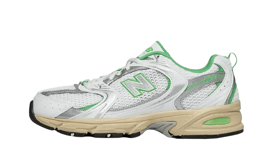 New Balance 530 White Palm Leaf