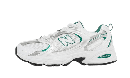 New Balance 530 White Silver Green