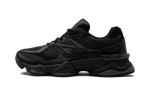 New Balance 9060 Triple Black Leather