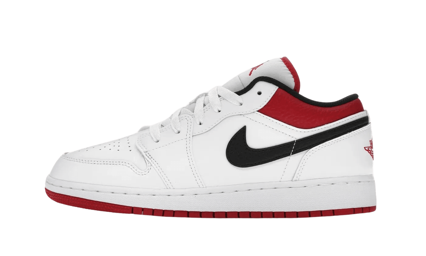 Nike Air Jordan 1 Low White Gym Red