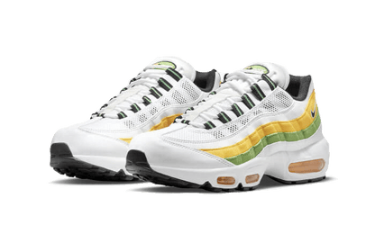 Nike Air Max 95 Essential White Green Apple Tour Yellow