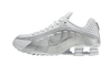Nike Shox R4 White Metallic Silver