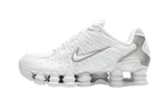 Nike Shox TL White Metallic Silver Max Orange