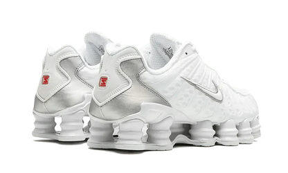 Nike Shox TL White Metallic Silver Max Orange