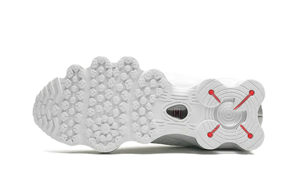 Nike Shox TL White Metallic Silver Max Orange