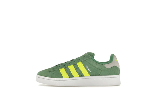 Adidas Campus 00s Preloved Green Solar Yellow