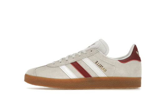 Adidas Gazelle Aluminum Collegiate Burgundy