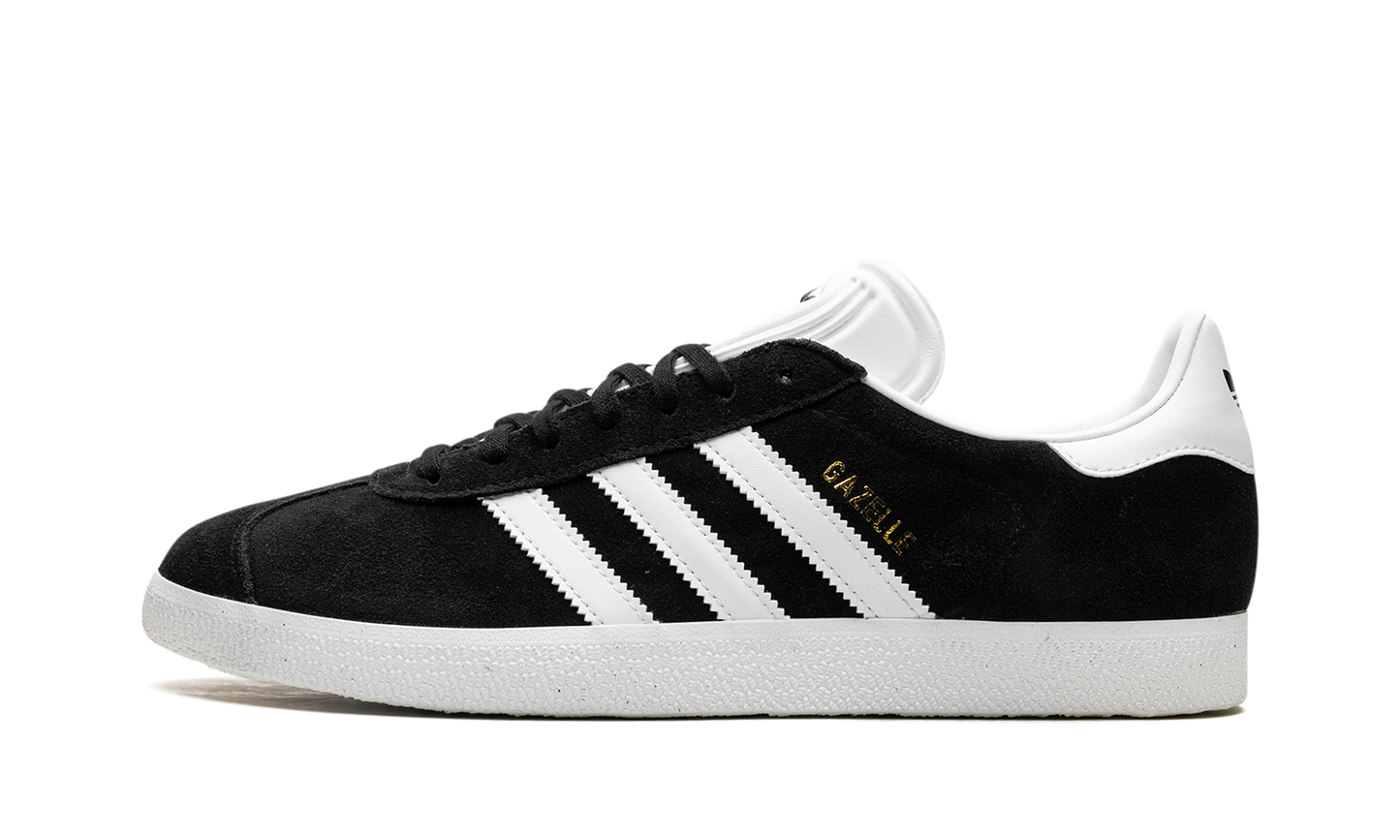 Adidas Gazelle Core Black Cloud White Gold