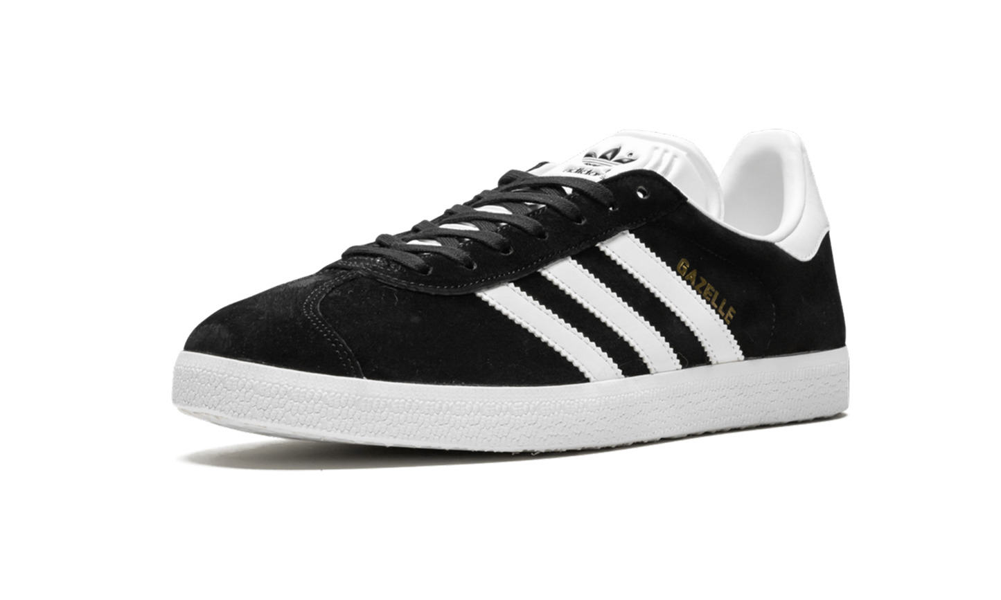 Adidas Gazelle Core Black Cloud White Gold