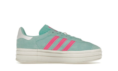 Adidas Gazelle Bold Flash Aqua Lucid Pink