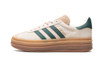 Adidas Gazelle Bold Magic Beige Collegiate Green