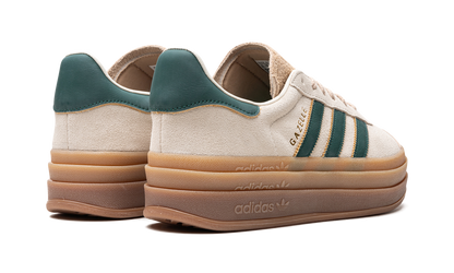 Adidas Gazelle Bold Magic Beige Collegiate Green
