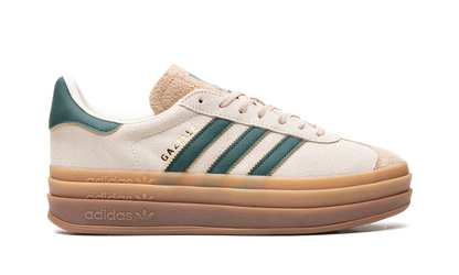 Adidas Gazelle Bold Magic Beige Collegiate Green