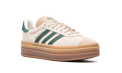 Adidas Gazelle Bold Magic Beige Collegiate Green