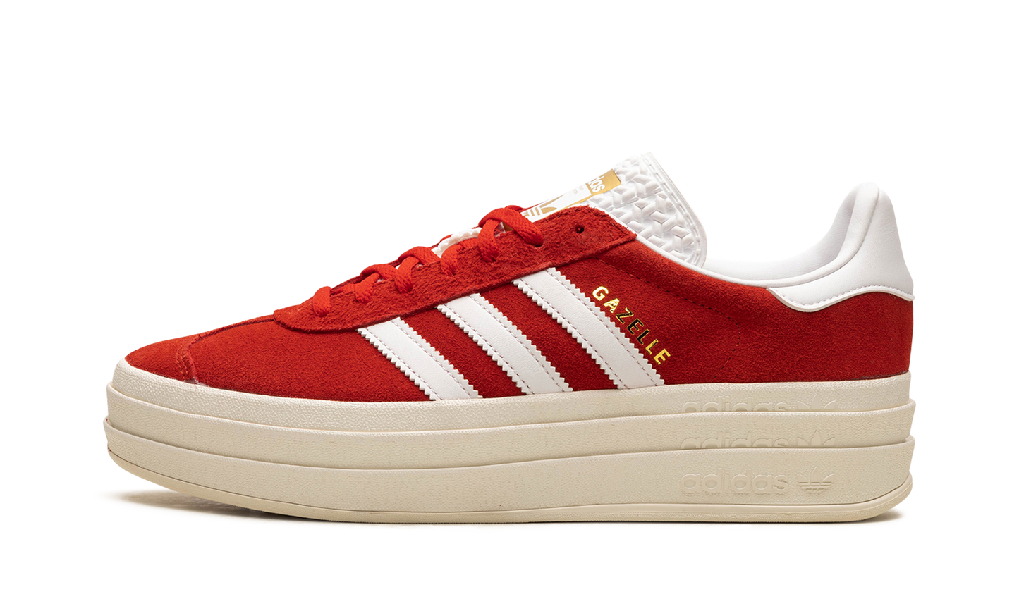 Adidas Gazelle Bold Red Cloud White