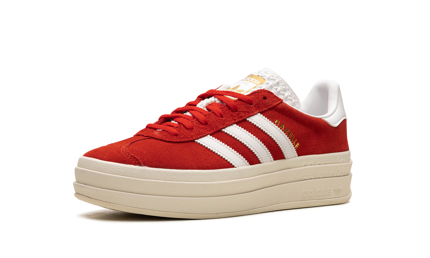 Adidas Gazelle Bold Red Cloud White