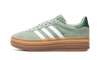 Adidas Gazelle Bold Silver Green Gum