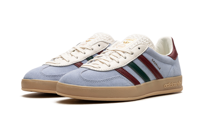 Adidas Gazelle Indoor Blue Dawn Collegiate Burgundy