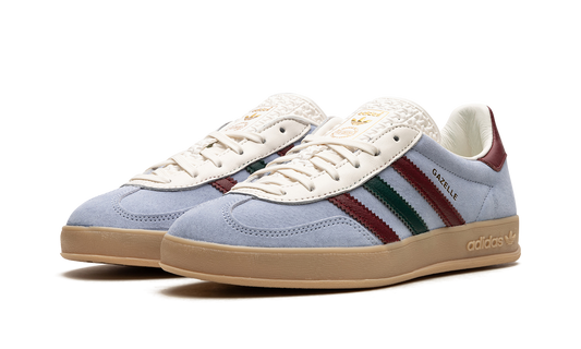 Adidas Gazelle Indoor Blue Dawn Collegiate Burgundy