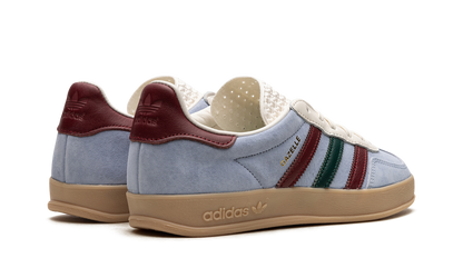 Adidas Gazelle Indoor Blue Dawn Collegiate Burgundy