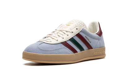 Adidas Gazelle Indoor Blue Dawn Collegiate Burgundy