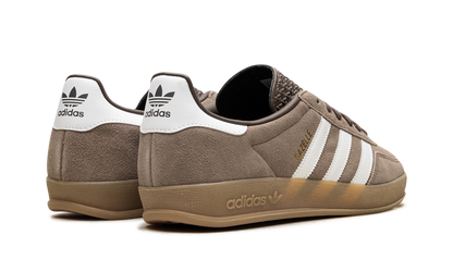 Adidas Gazelle Indoor Earth Strata White Gold Metallic