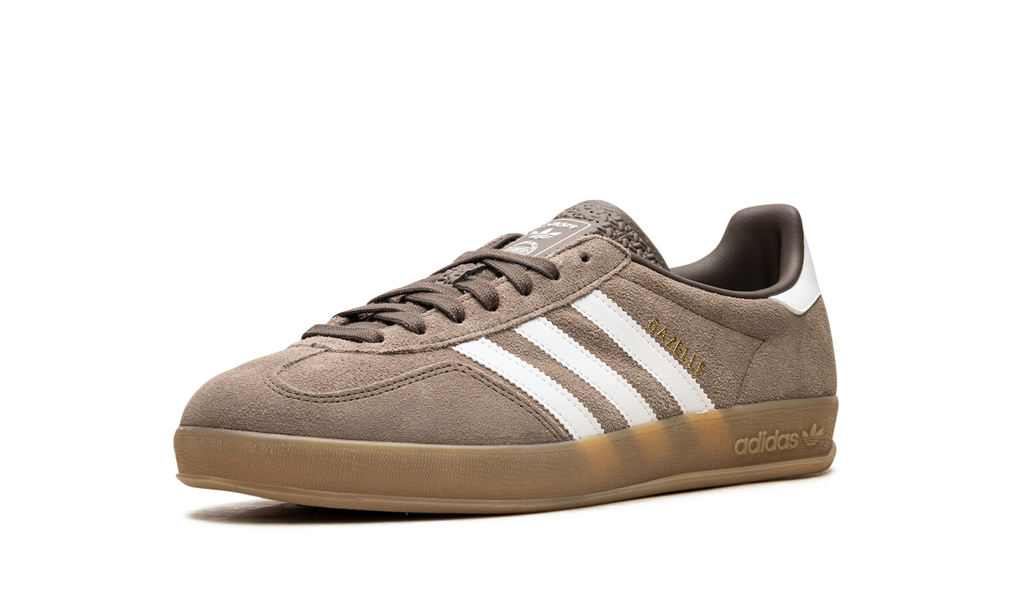 Adidas Gazelle Indoor Earth Strata White Gold Metallic