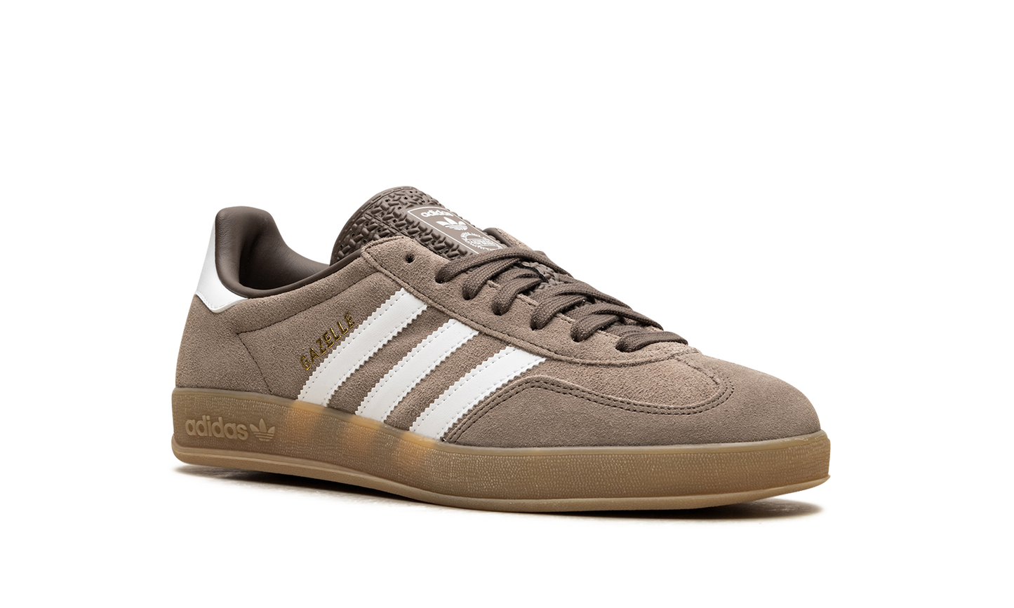 Adidas Gazelle Indoor Earth Strata White Gold Metallic