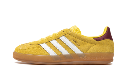 Adidas Gazelle Indoor Bright Yellow Collegiate Burgundy