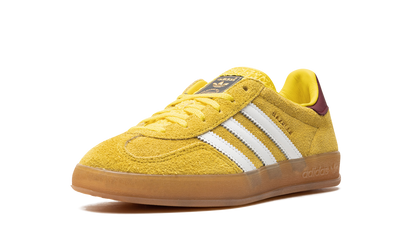 Adidas Gazelle Indoor Bright Yellow Collegiate Burgundy
