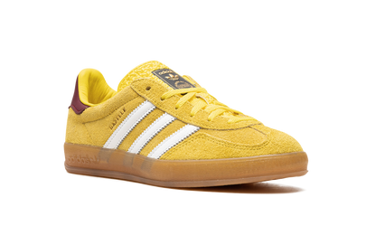 Adidas Gazelle Indoor Bright Yellow Collegiate Burgundy
