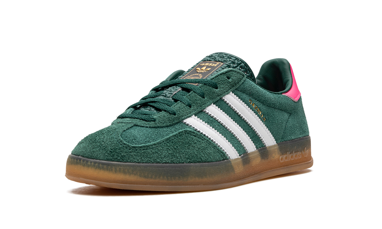 Adidas Gazelle Indoor Collegiate Green Lucid Pink
