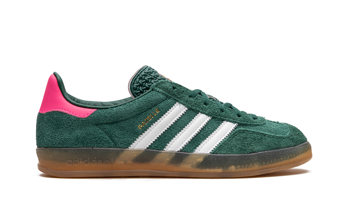 Adidas Gazelle Indoor Collegiate Green Lucid Pink